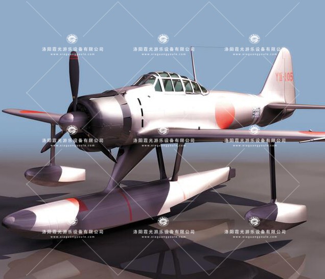 河西3D模型飞机_